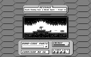 Dangerous Mission atari screenshot